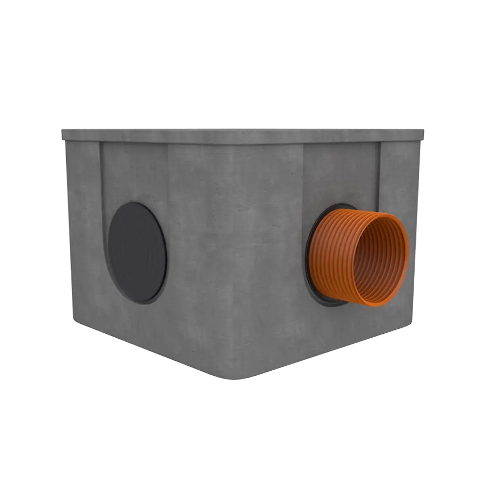 Boîte Béton à Opercules 50 x 50 cm Storaxo