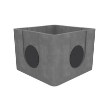 Boîte Béton à Opercules 50 x 50 cm Storaxo