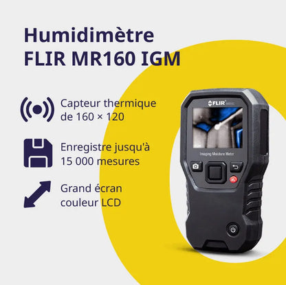 Humidimètre imageur FLIR MR160 IGM Storaxo