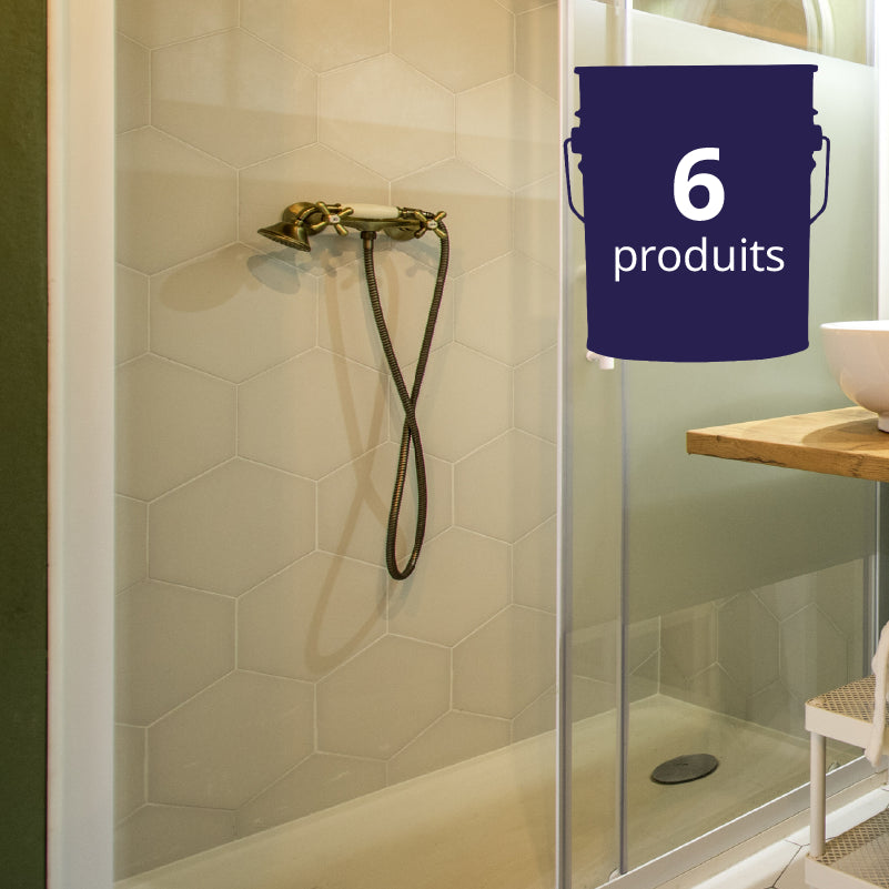 Kit Étanchéité Salle de Bain et Douche Italienne - Système SPEC Néopolymers
