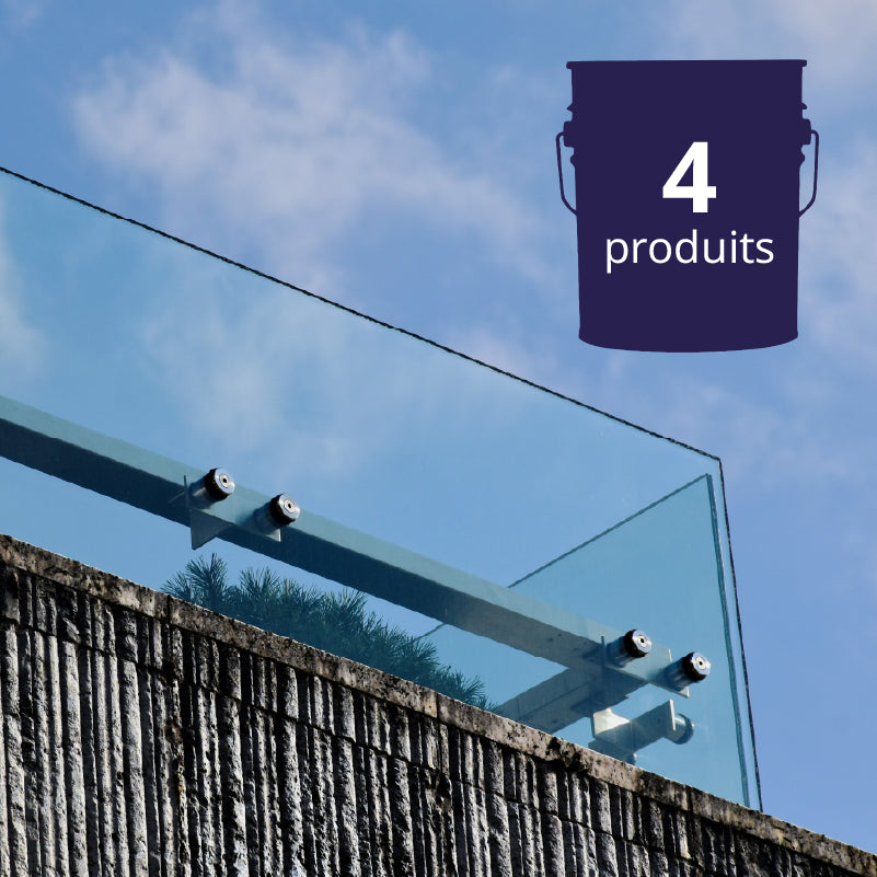 Kit Étanchéité Toiture-Terrasse - Réfection Membrane Néolastic PU Néopolymers