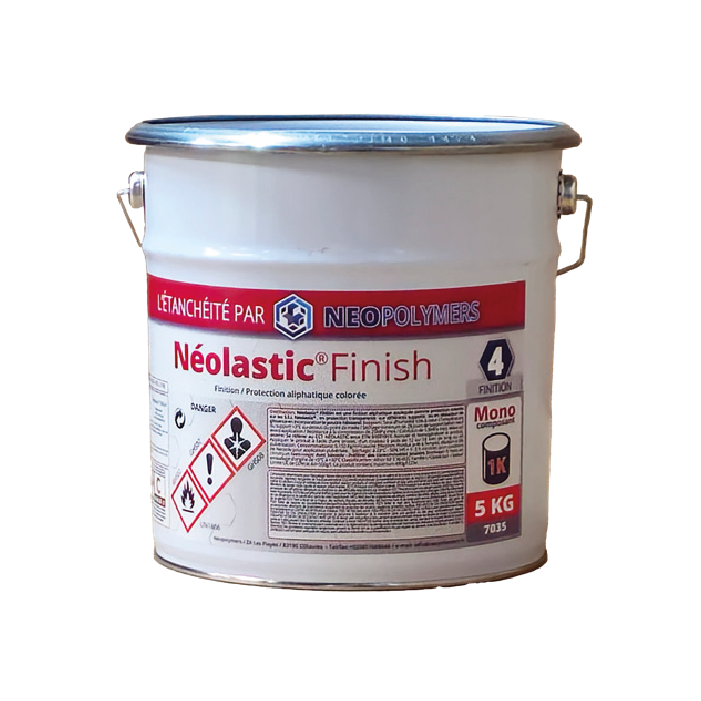 Néolastic® Finish - Finition transparente colorable 100% PU Néopolymers