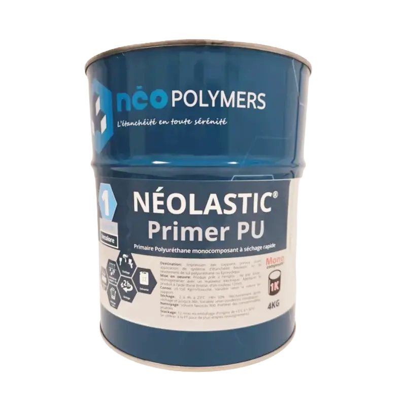 Néolastic® Primer PU - Primaire Polyuréthane support sec Néopolymers