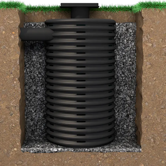 Puits d'infiltration PEHD - élément bas Polieco