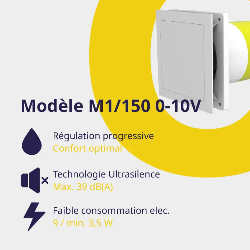 MiniVent® M1 / 150 -  vitesse variable Storaxo