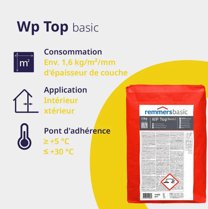 WP Top (basic) Remmers – Enduit barrière hydrofuge Remmers