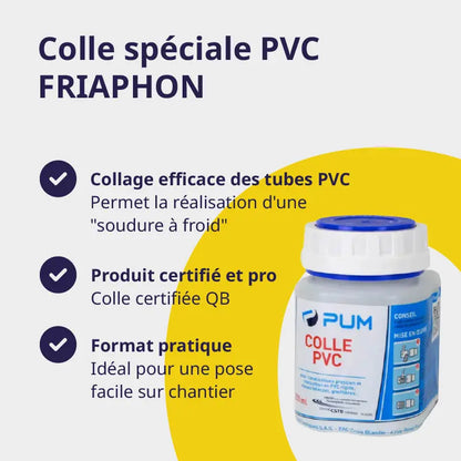 Colle spéciale PVC avec ses avantages