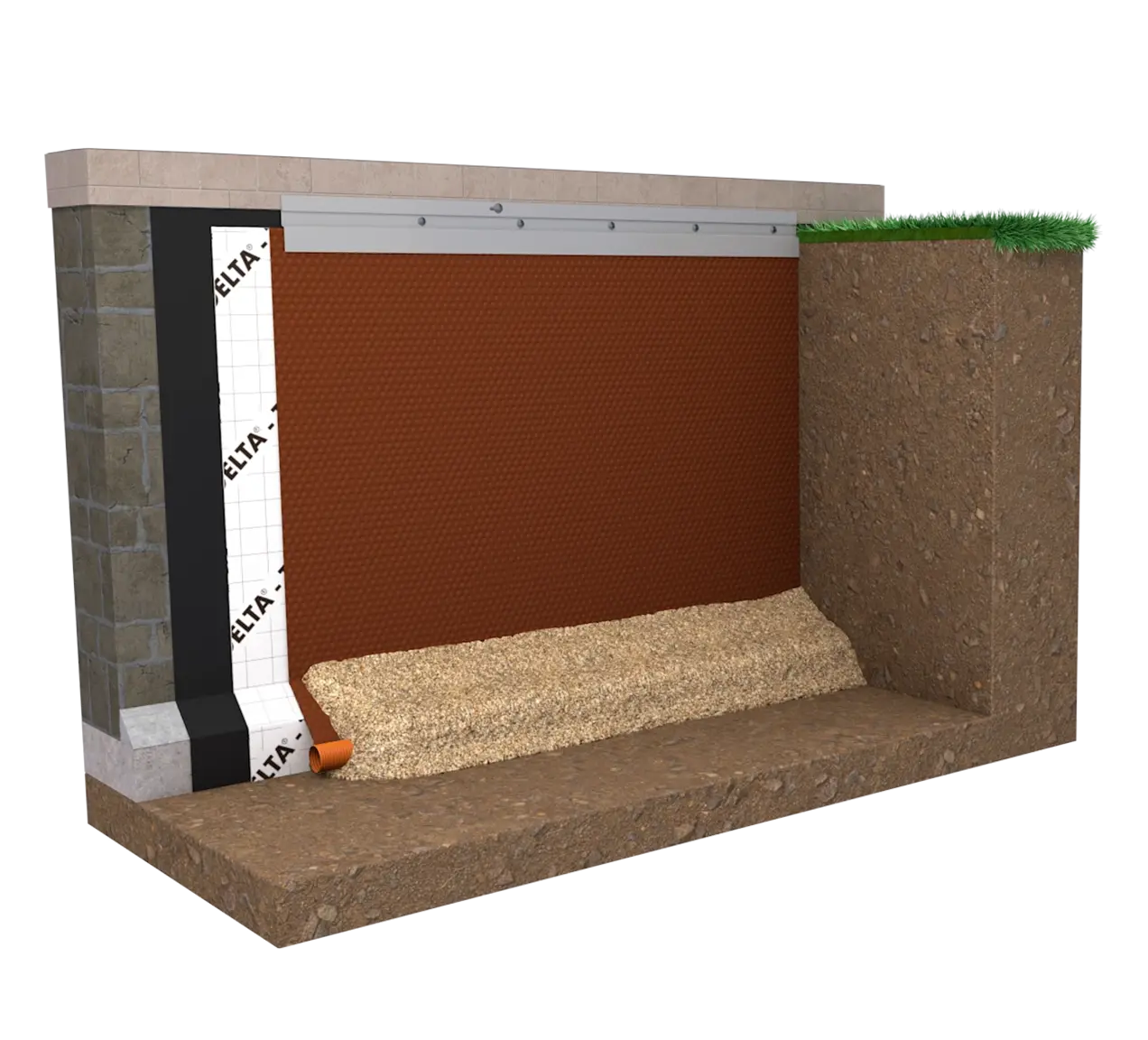 MB 2K Remmers – Étanchéité 2K soubassement, dalles et murs enterrés